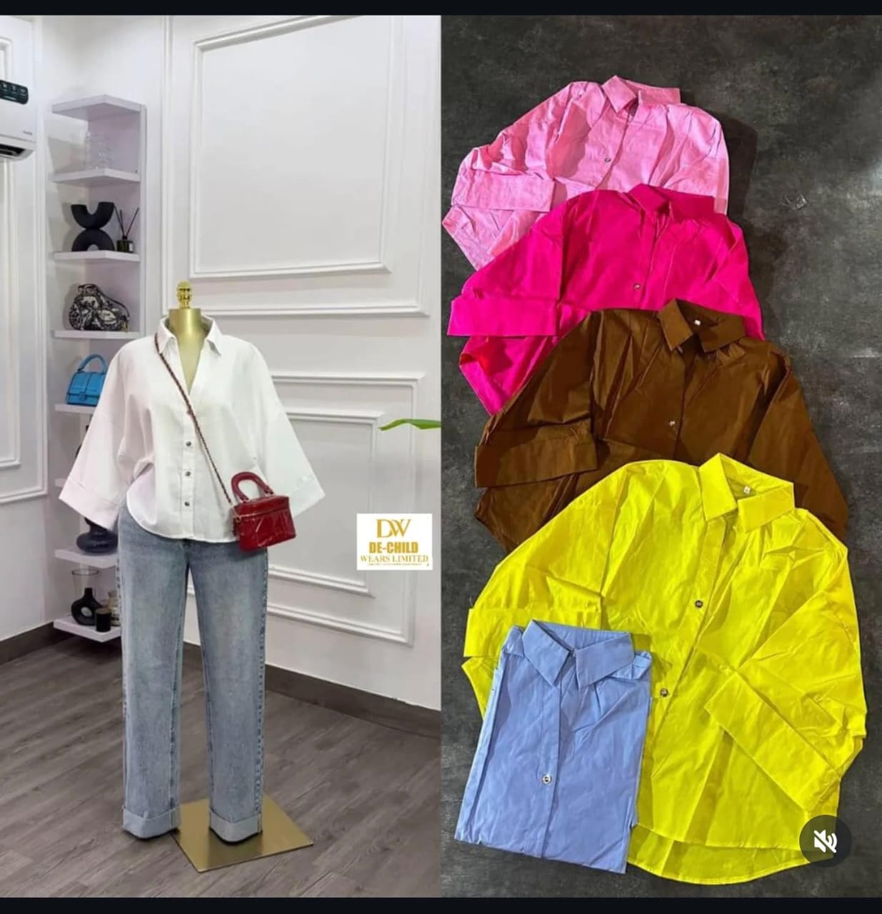 Chiffon shirts