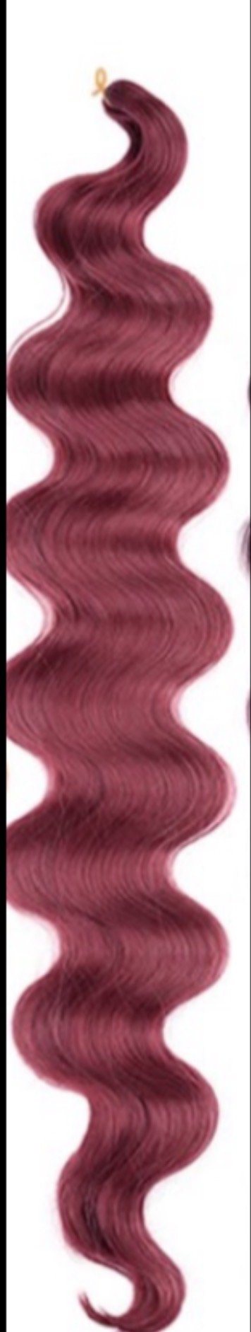 Body wave (Colour:Burgundy