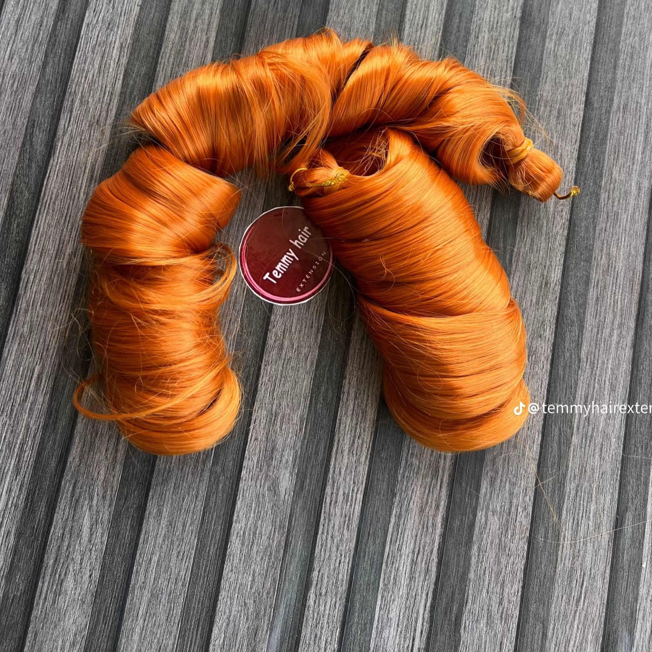 Ginger french curls braiding extension
