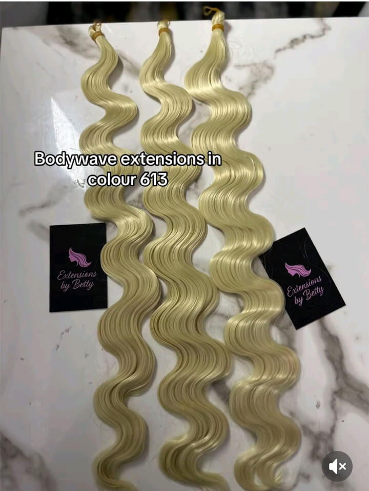 Colour 613 body wave braiding extension