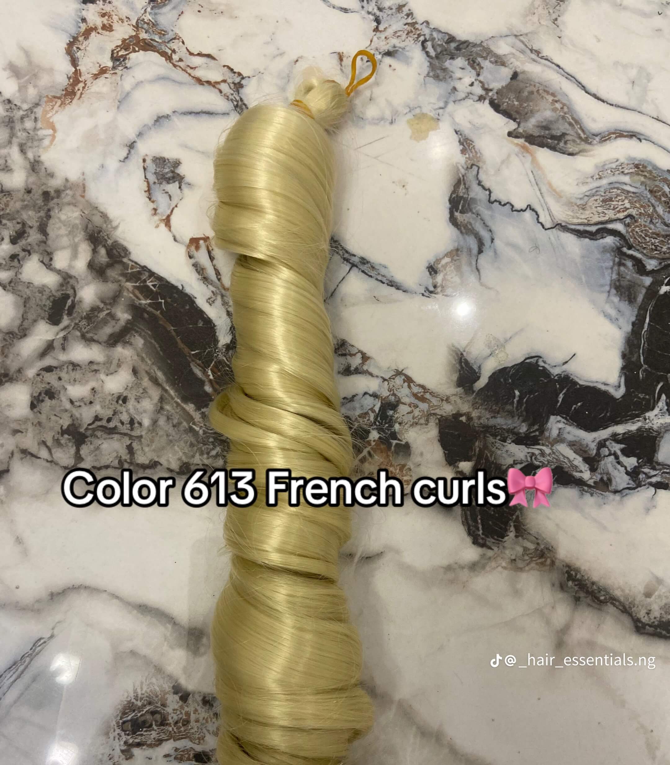 Colour 613 french curls braiding extension