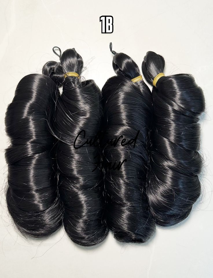 Colour 1B french curls braiding extension