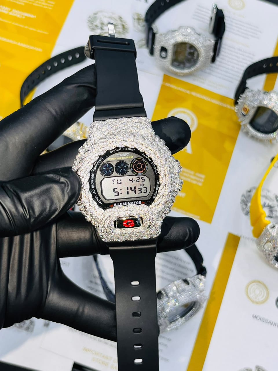 Vvs Moissanite G-Shock
