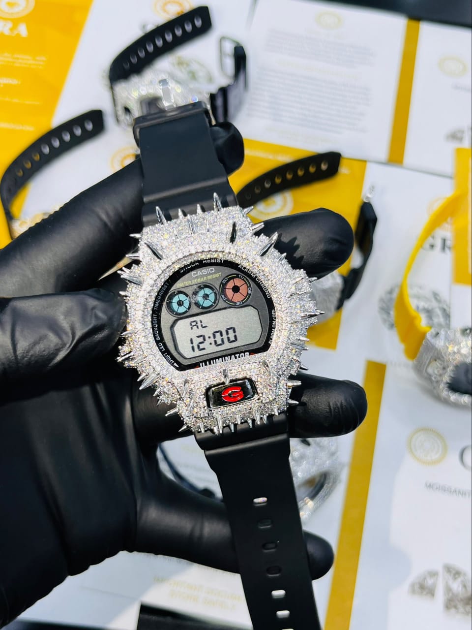 Vvs Moissanite G-Shock