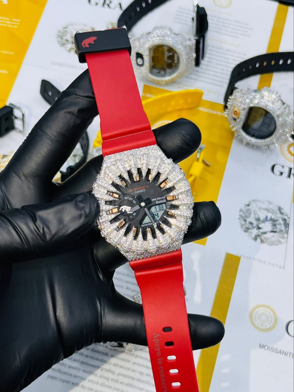 Vvs Moissanite G-Shock