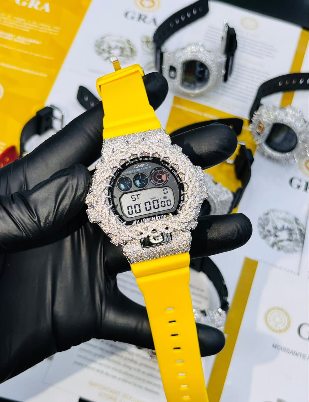 Vvs Moissanite G-Shock