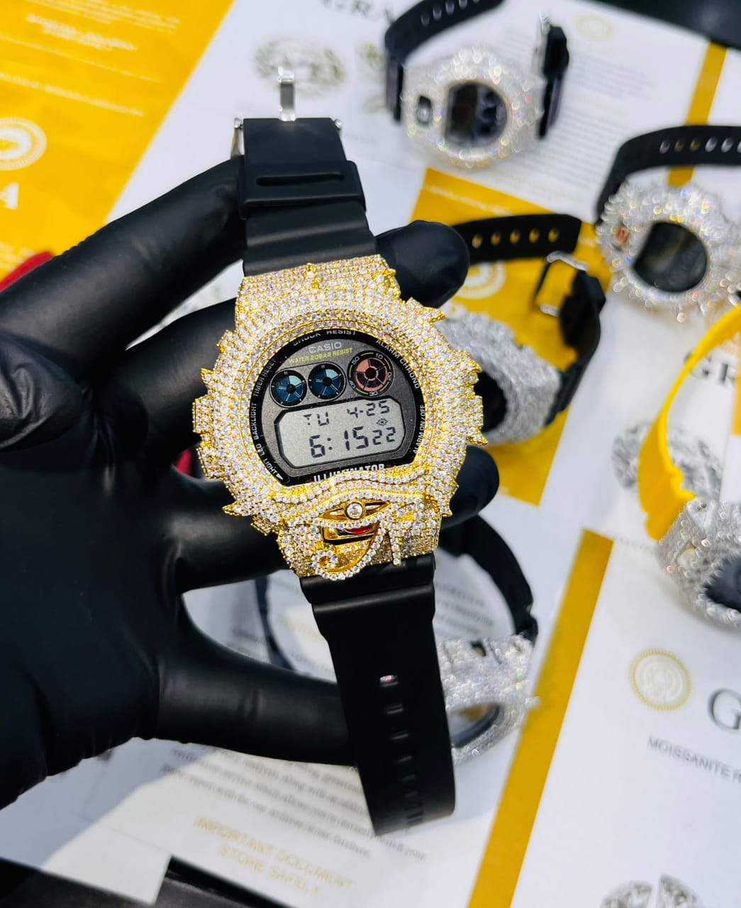 Vvs Moissanite G-Shock