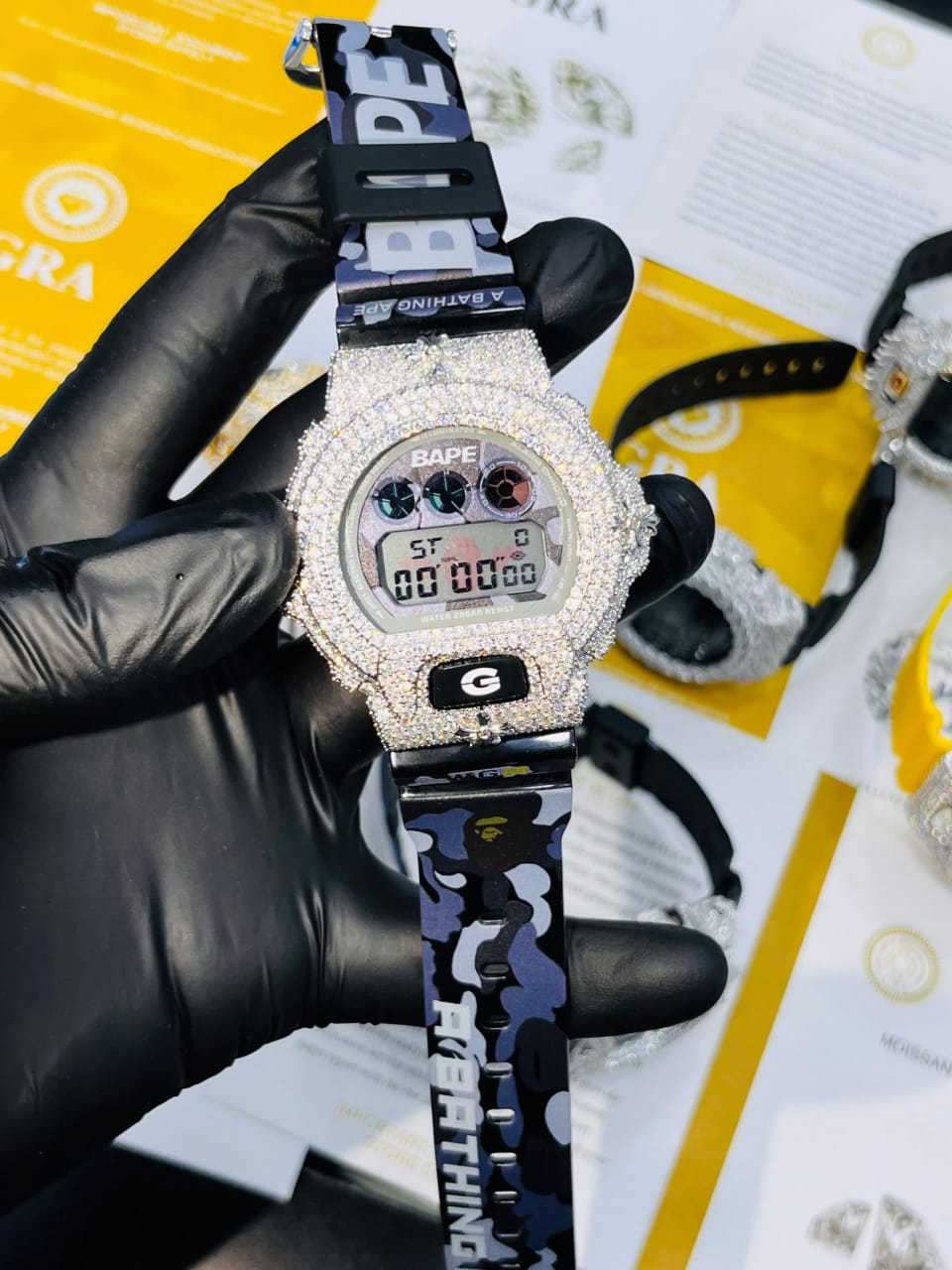 Vvs Moissanite G-Shock