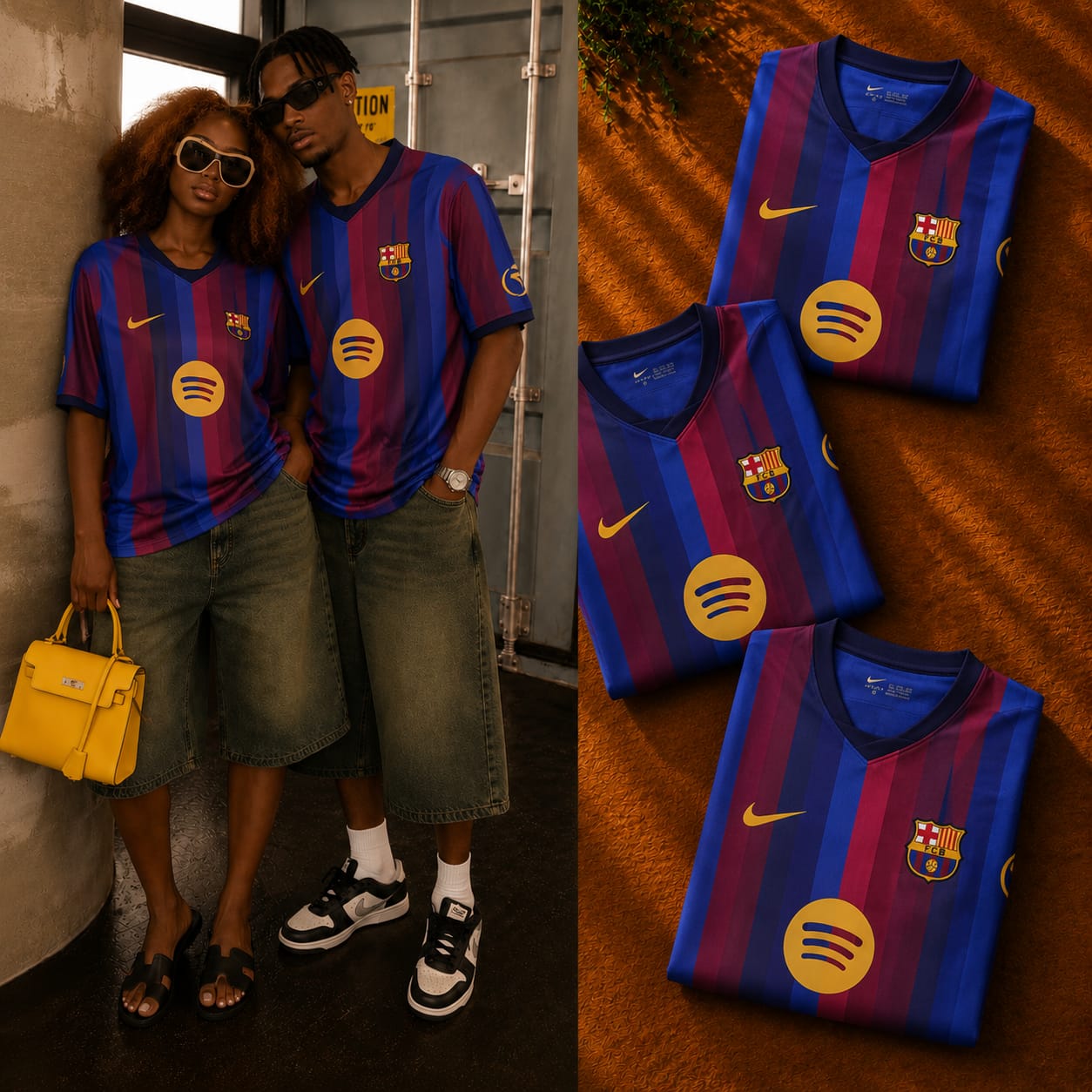 Barcelona original home kit