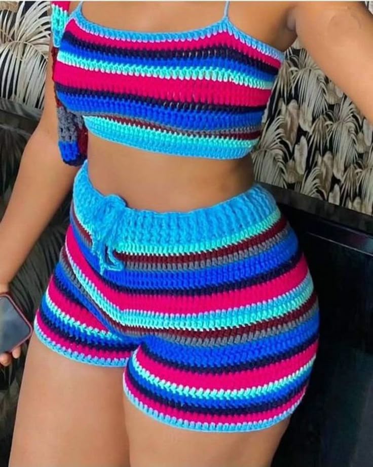 Crochet two pieces