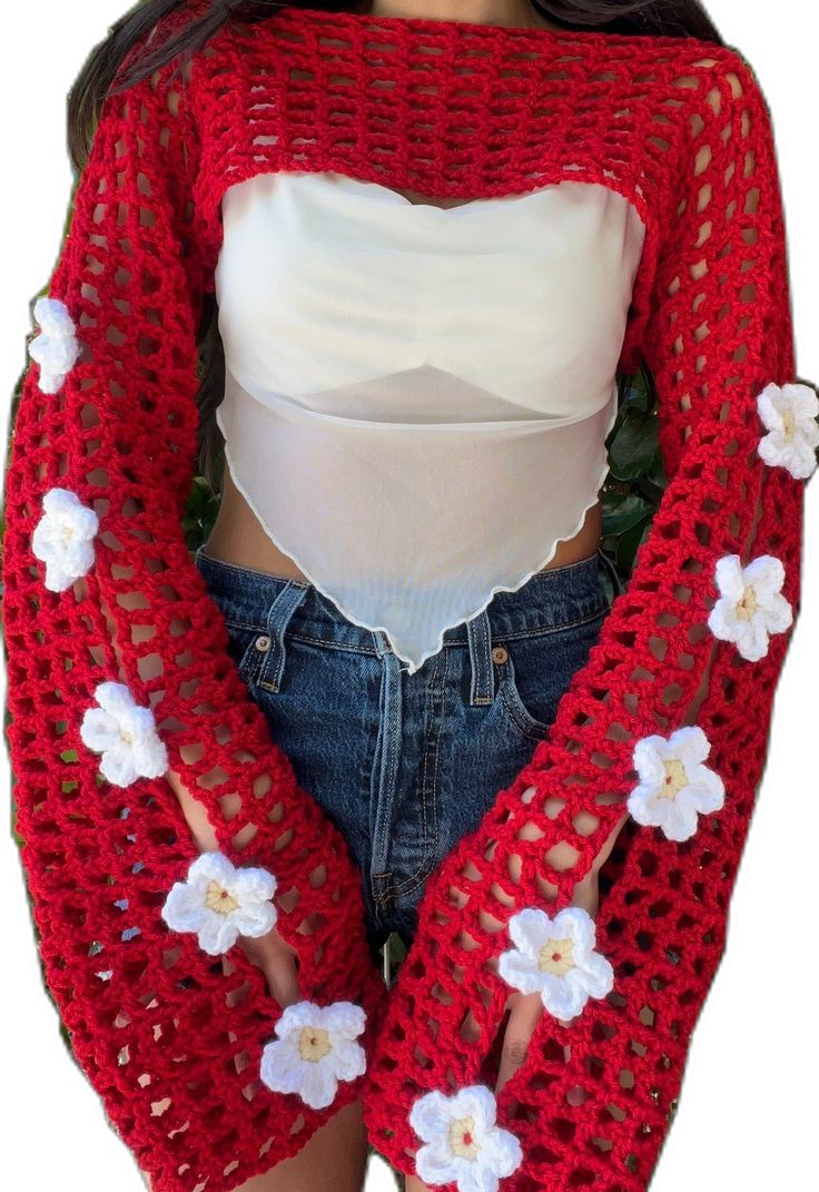 Flower shrug