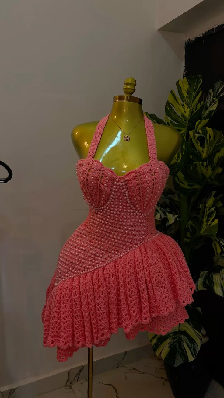 Crochet dress