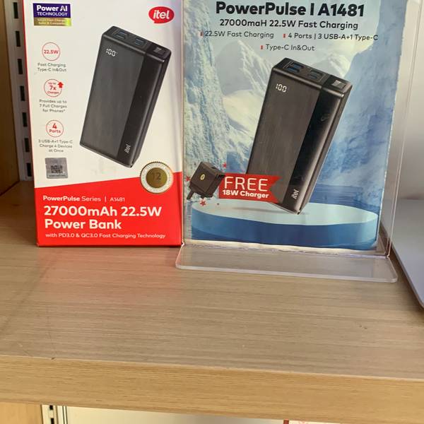 Itel 27,000mAh Power Bank