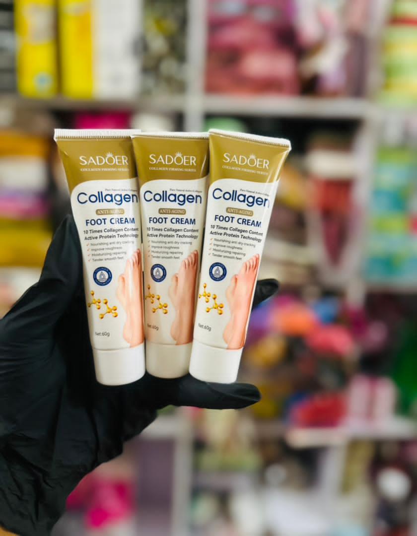 Collagen foot cream