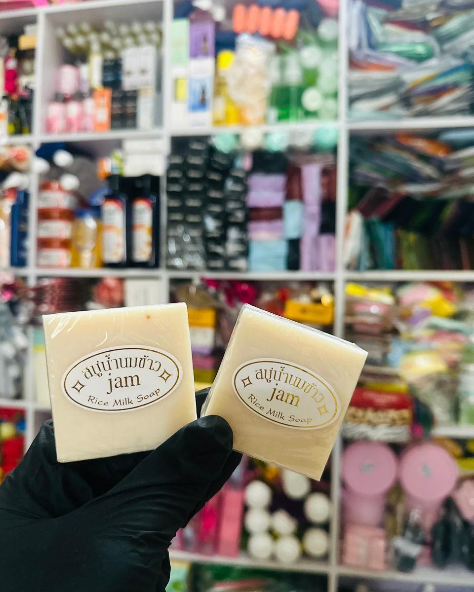 Rice soap