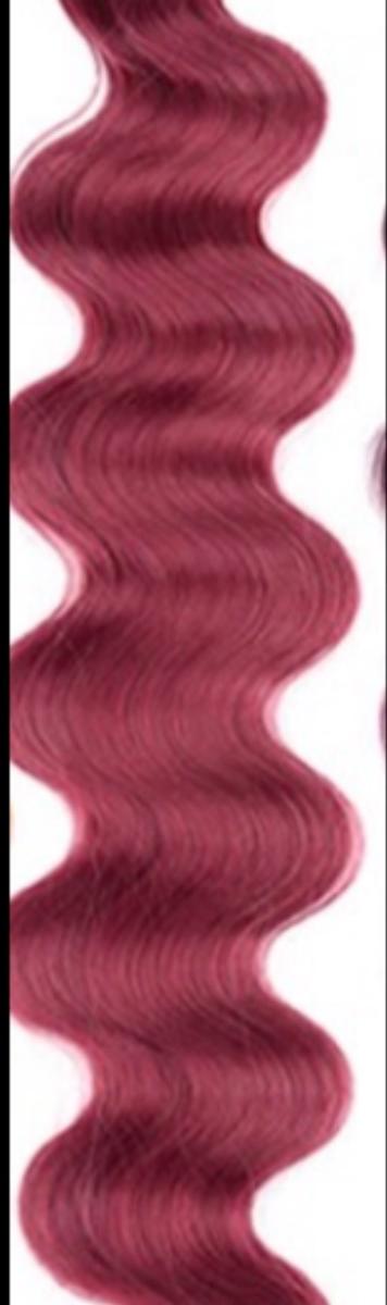 Body wave (Colour:Burgundy