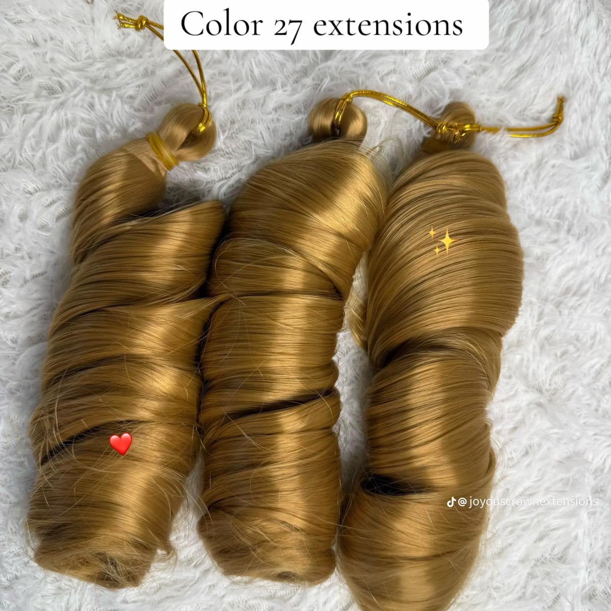 Colour 27 french curls braiding extension