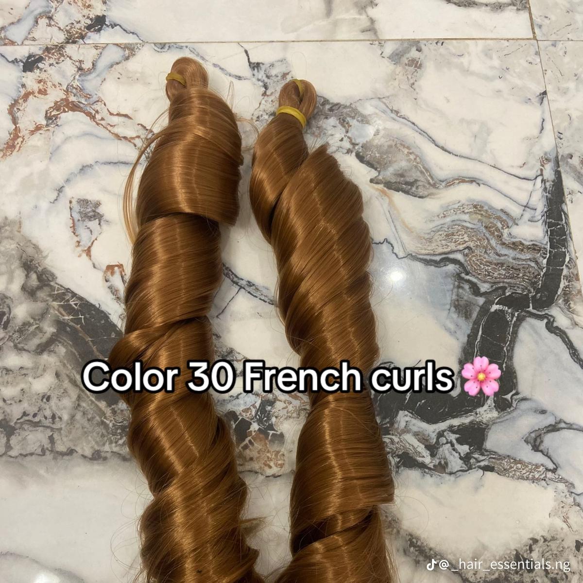Colour 30 french curls braiding extension