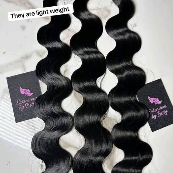 Colour 1B body wave braiding extension
