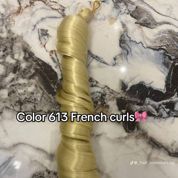 Colour 613 french curls braiding extension