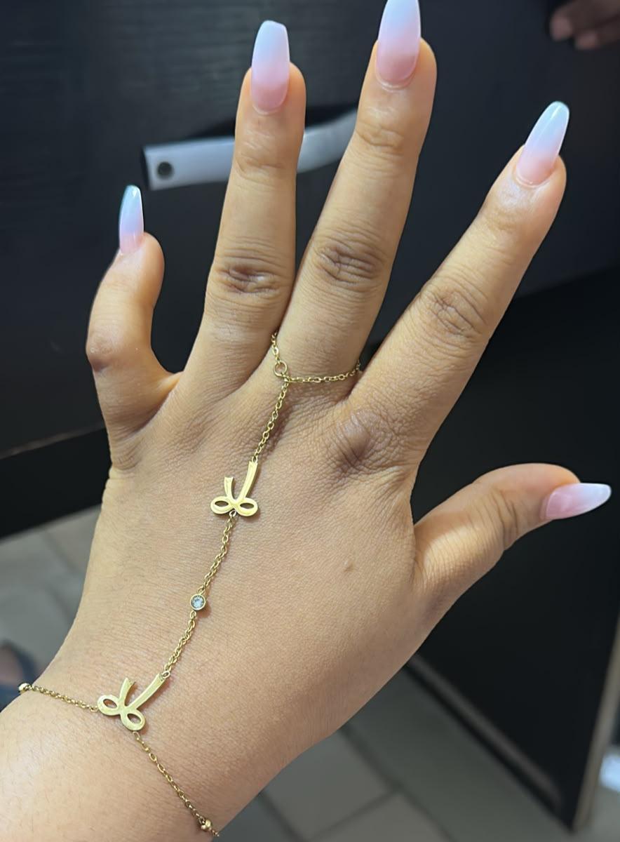 Bangle with ring