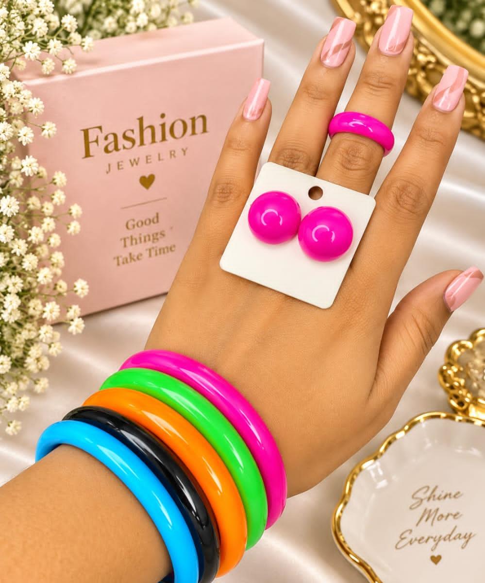 Acrylic bangle