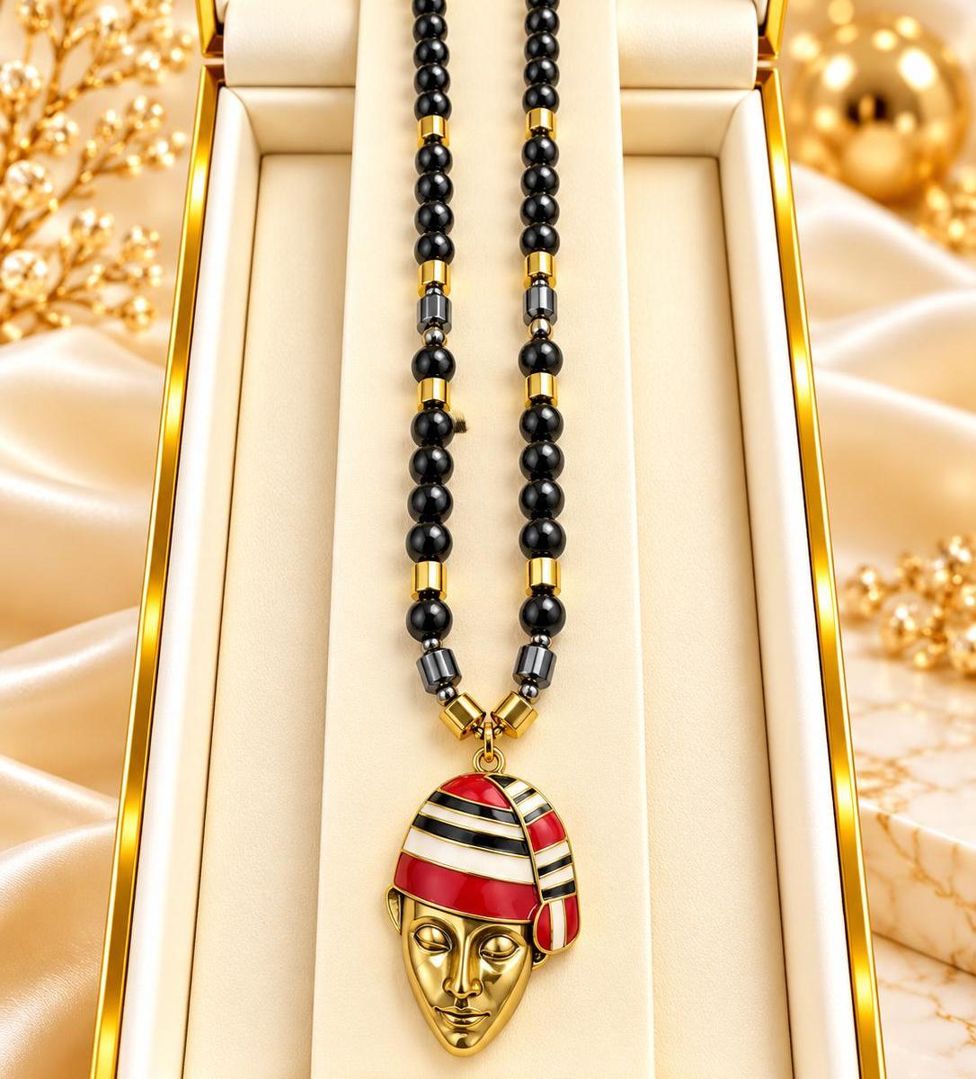 Unisex Beaded necklace