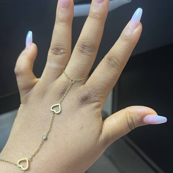 Bangle with ring