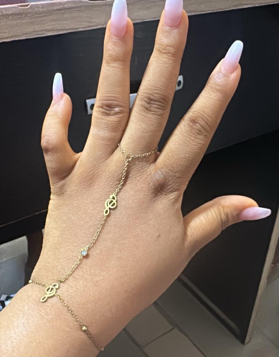 Bangle with ring