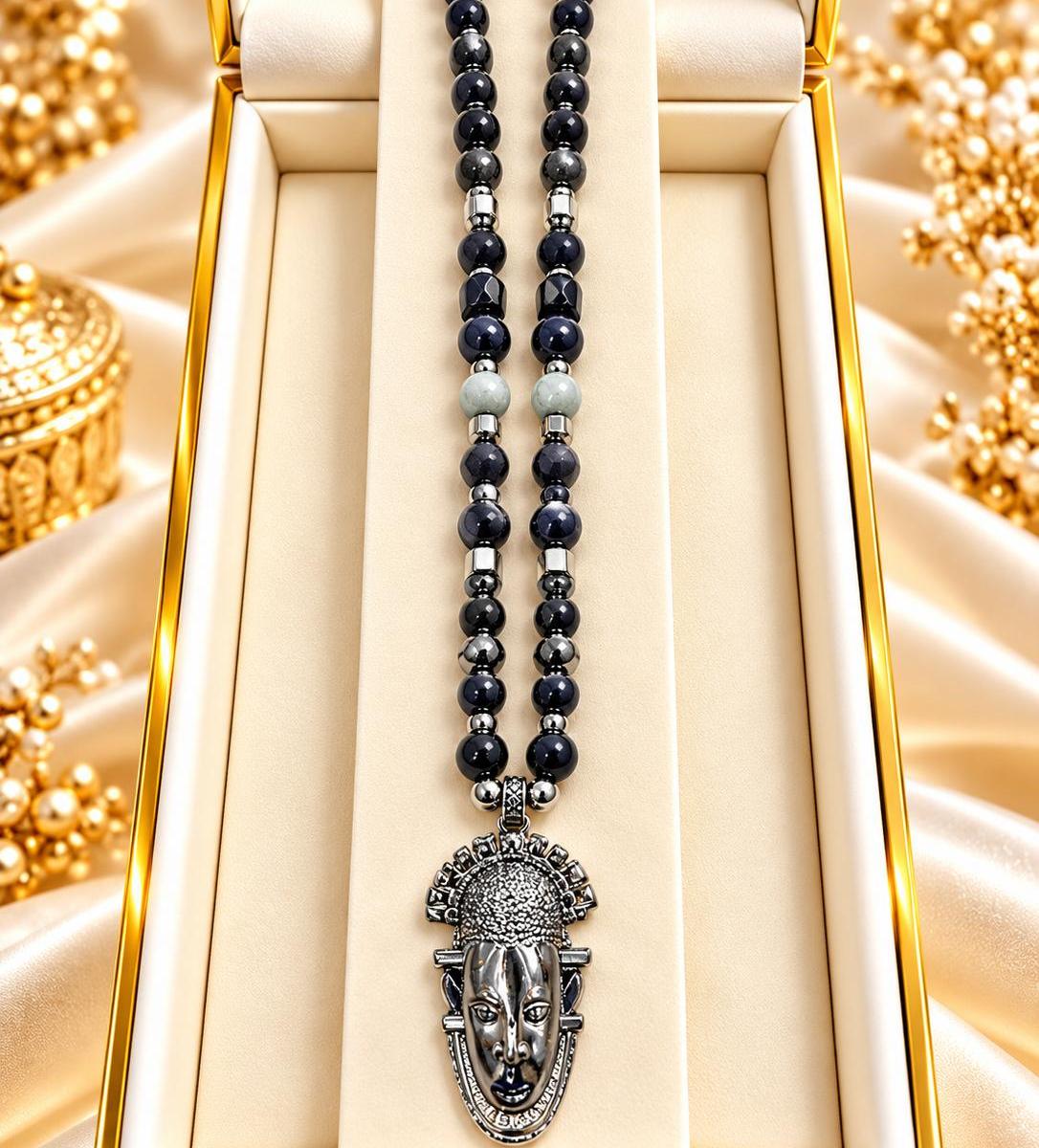 Unisex Beaded necklace