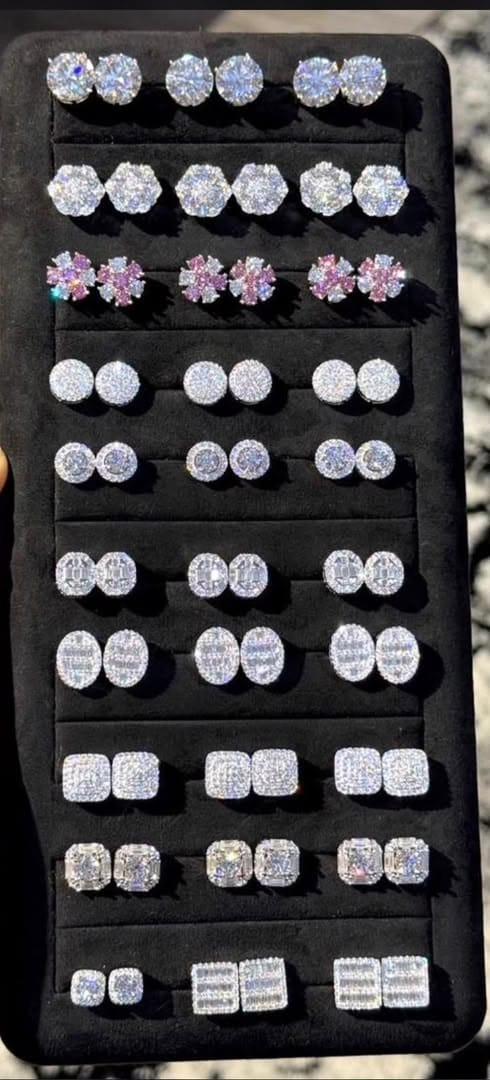 ICE  Pin Earrings