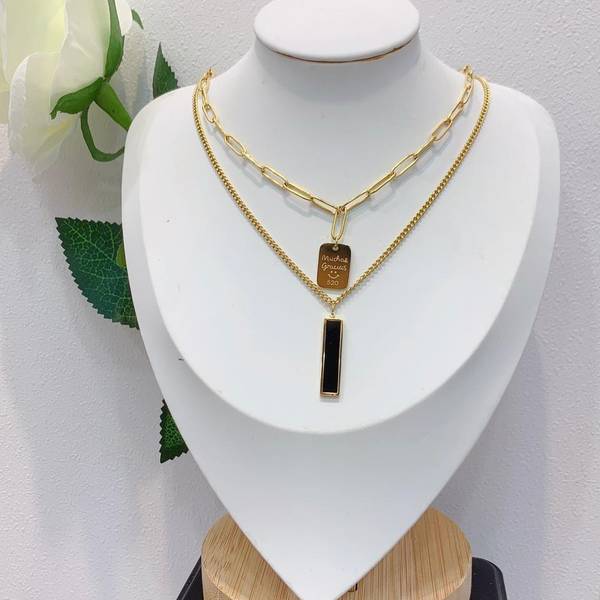 Two in one unisex necklace