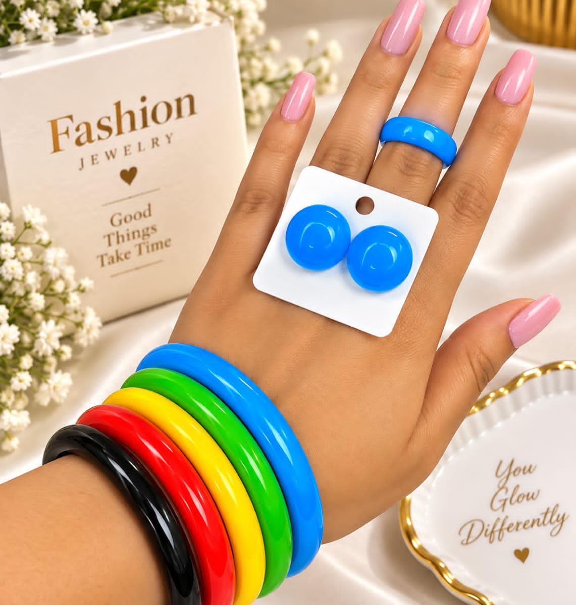 Acrylic bangle