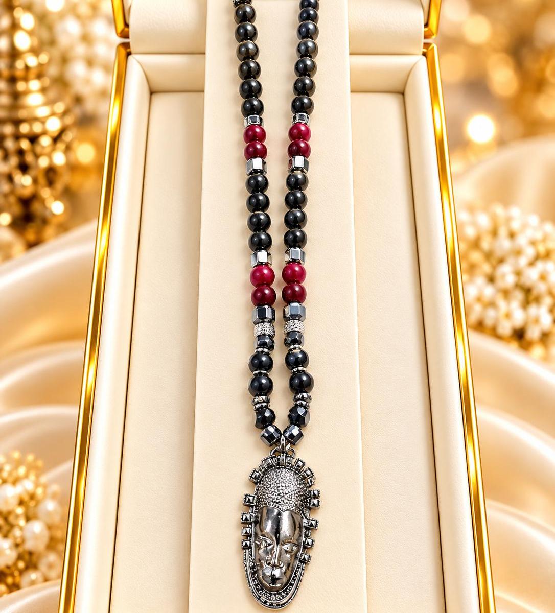 Unisex Beaded necklace