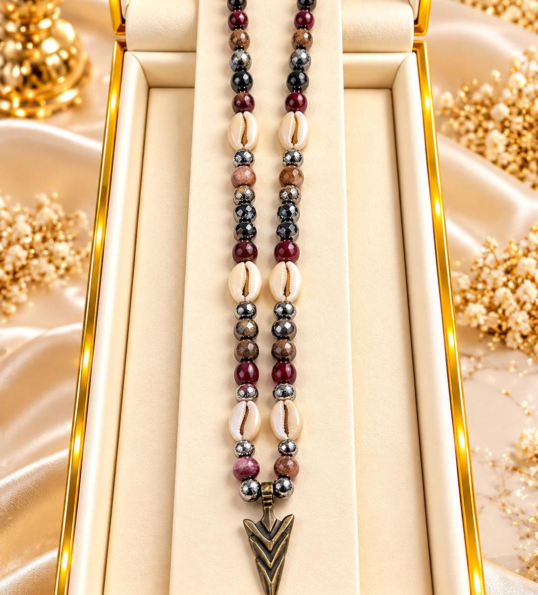 Unisex Beaded necklace