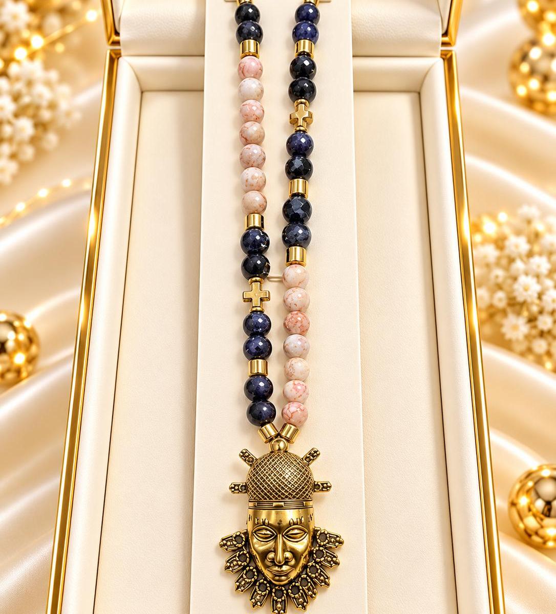 Unisex Beaded necklace