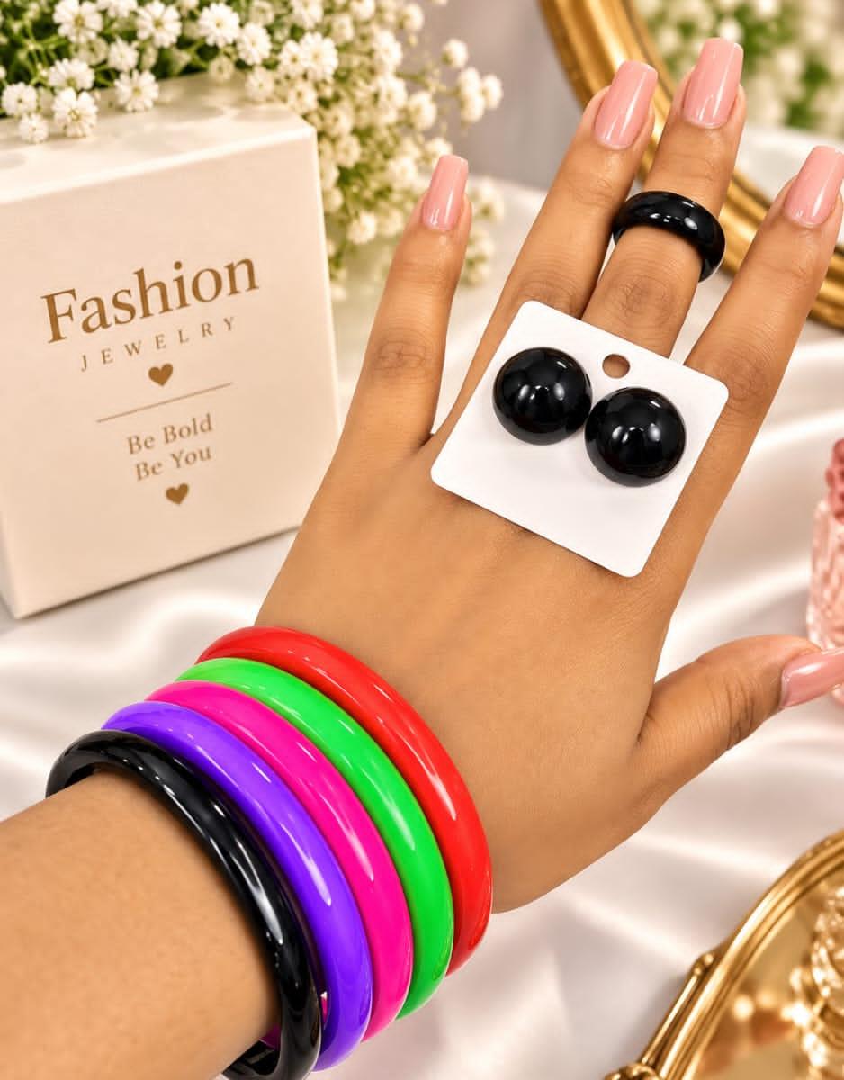 Acrylic bangle