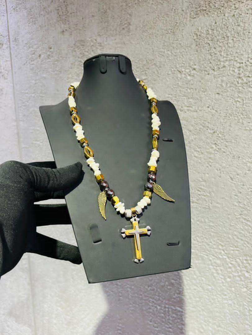 Men bead necklace