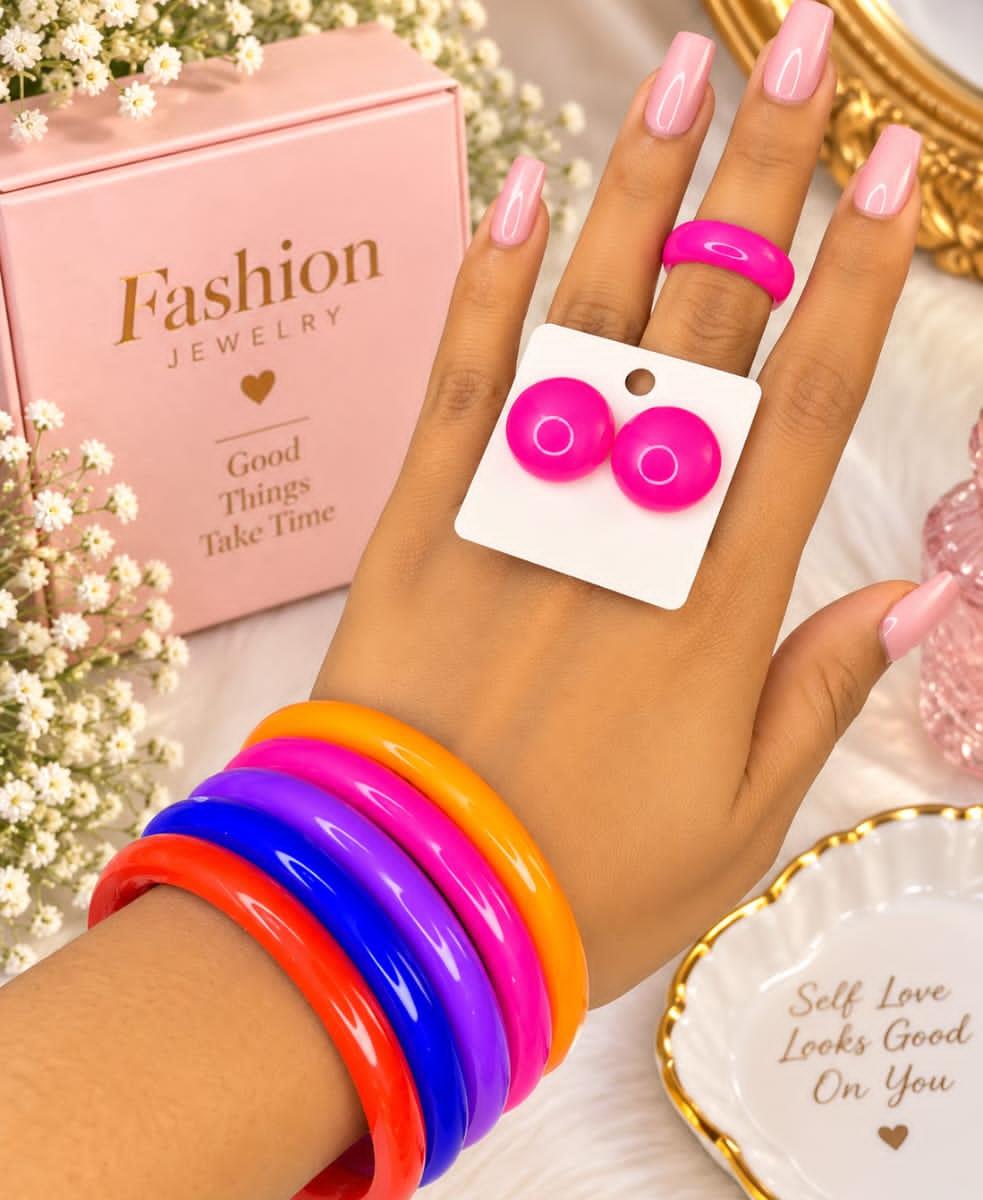 Acrylic bangle