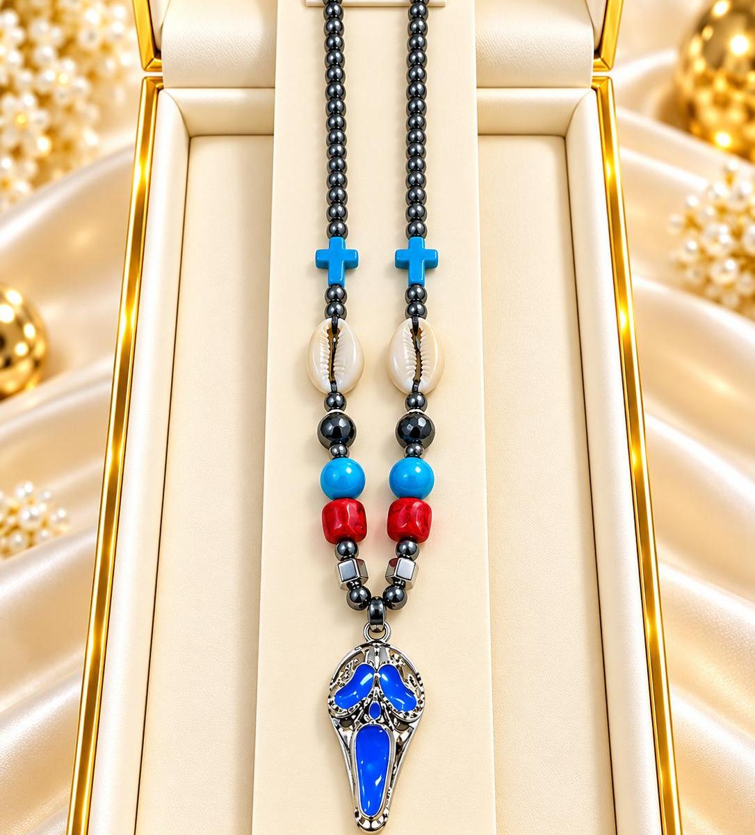Unisex Beaded necklace