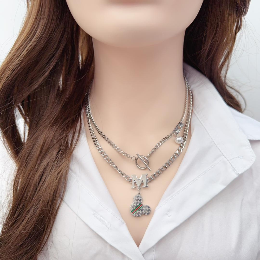 Two in one unisex necklace