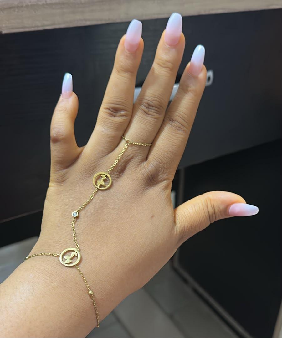 Bangle with ring
