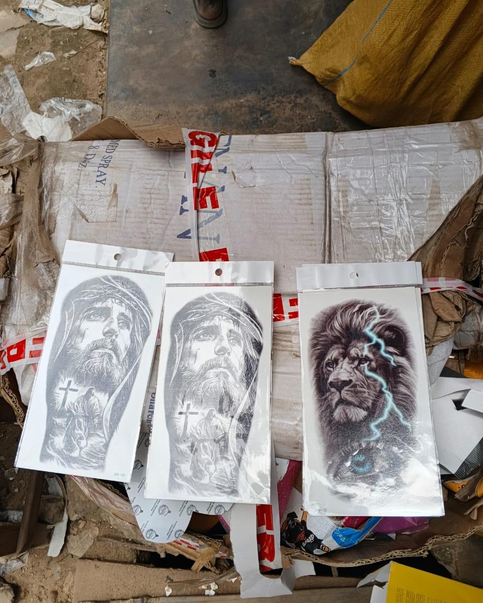 Temporary tattoo stickers