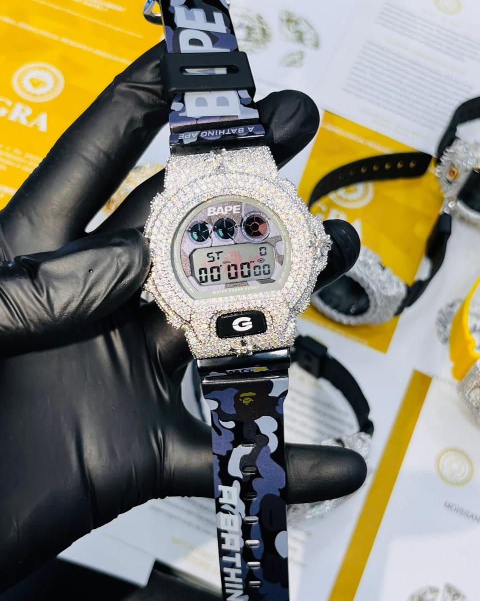 Vvs Moissanite G-Shock