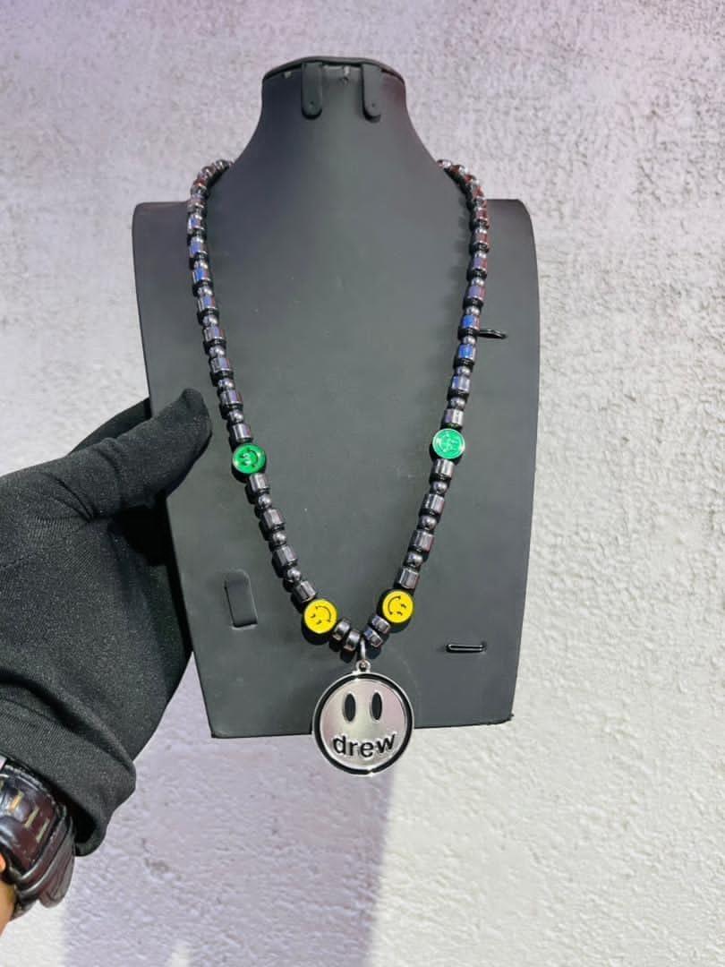 Men bead necklace