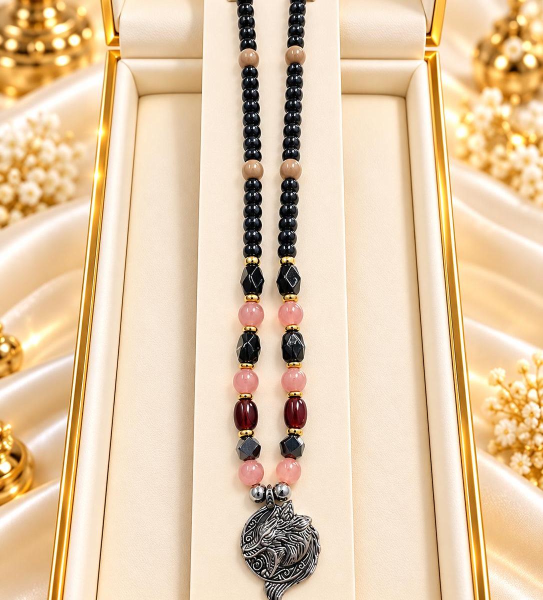 Unisex Beaded necklace