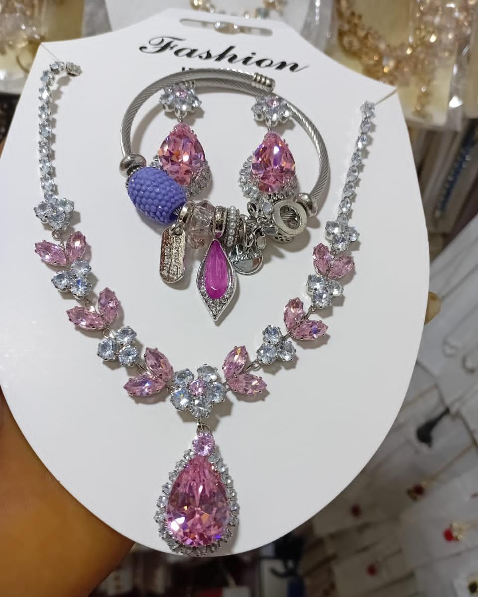 Necklace Earring and bangle  15,000