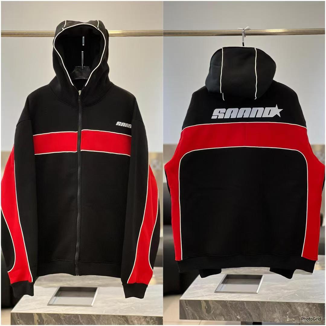 Zip down hoodie