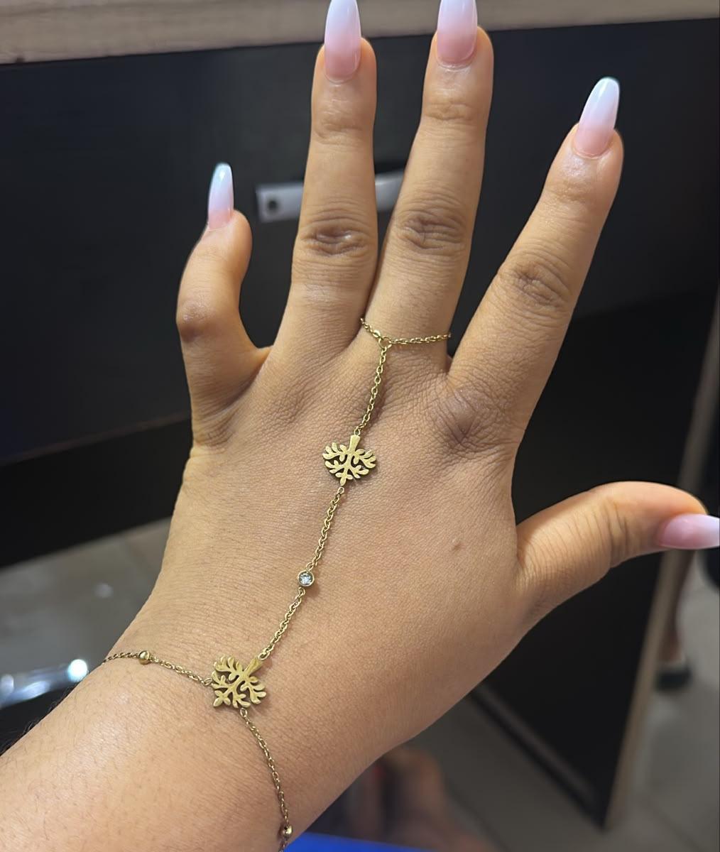 Bangle with ring