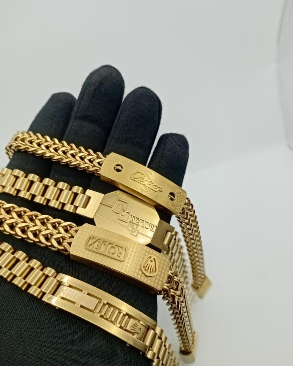 Stainless steel men bracelet